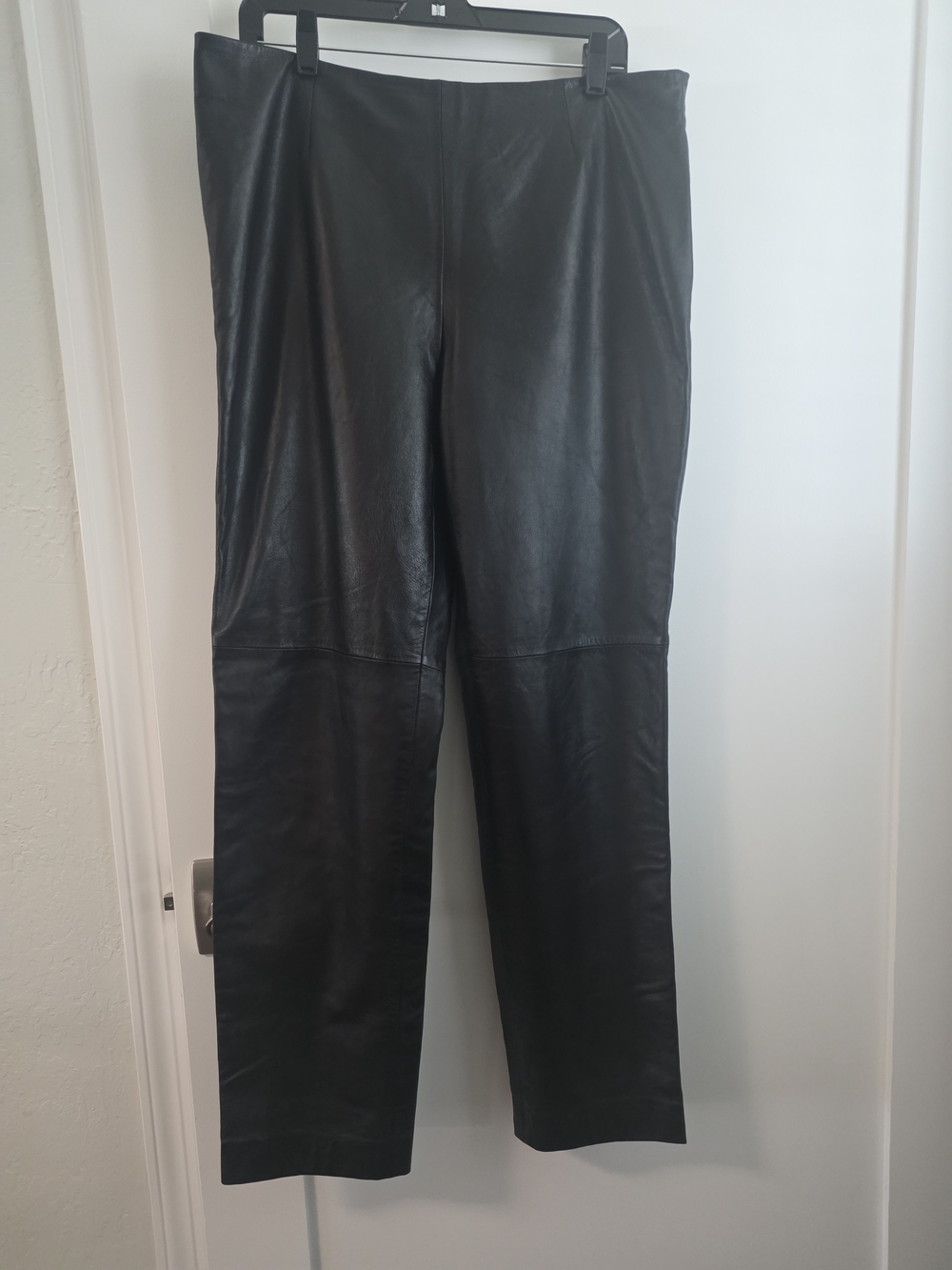 Dana Buchman Lambskin Leather Pants Vintage Size 16 /L.